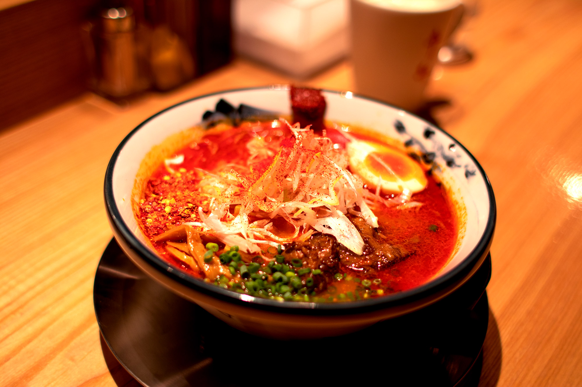 柚子辛紅らーめん Kara Kurenai Ramen