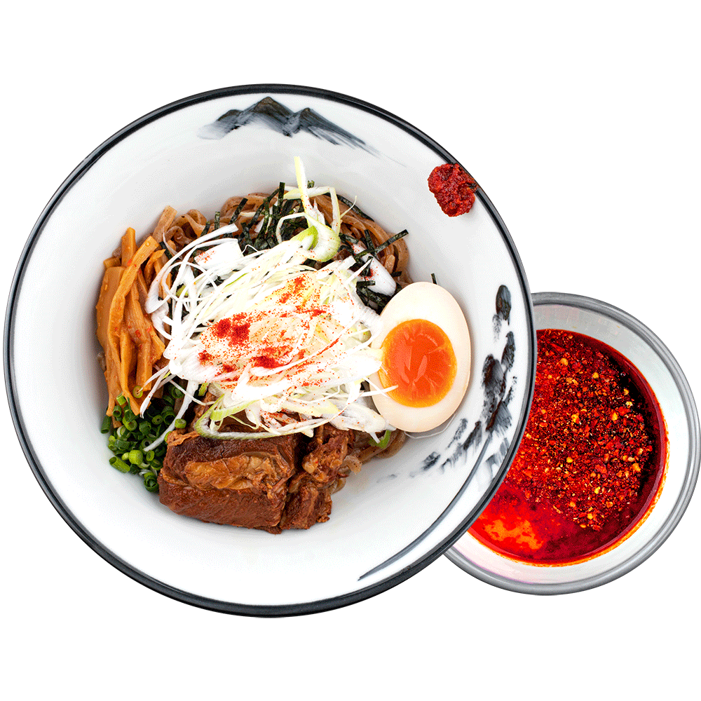 辛紅つけ麺 Yuzu Karakurenai Tsukemen